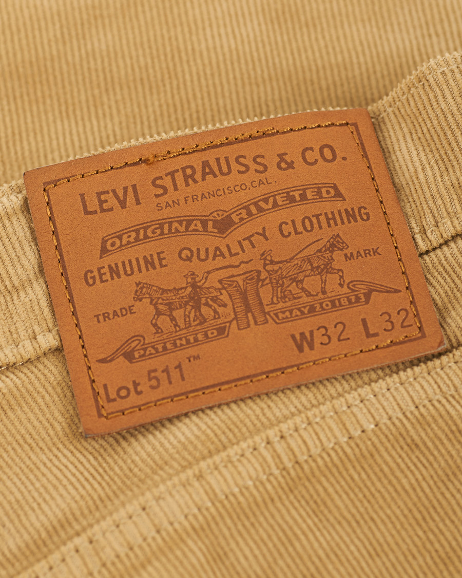 Herr | Byxor | Levi's | 511 Slim Fit Stretch Jeans Harvest Gold