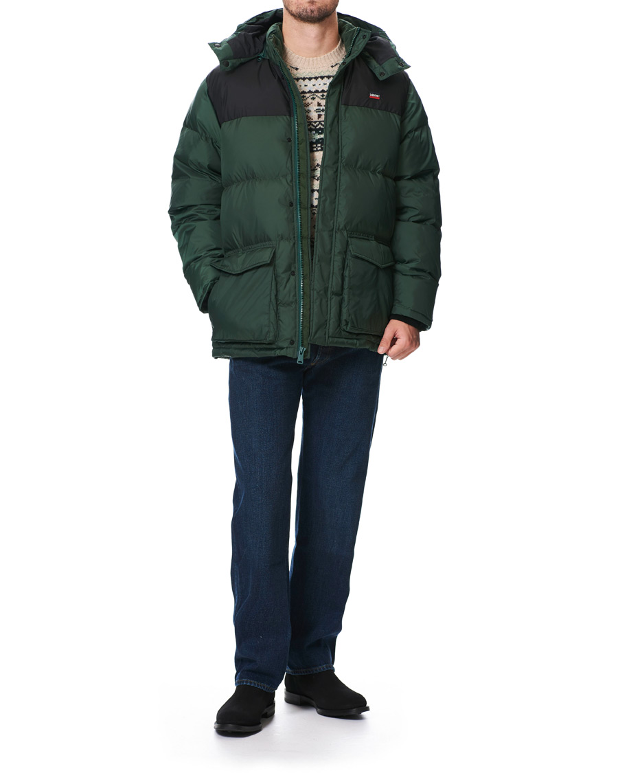 Herr | Jackor | Levi's | Fillmore Mid Parka Python Green