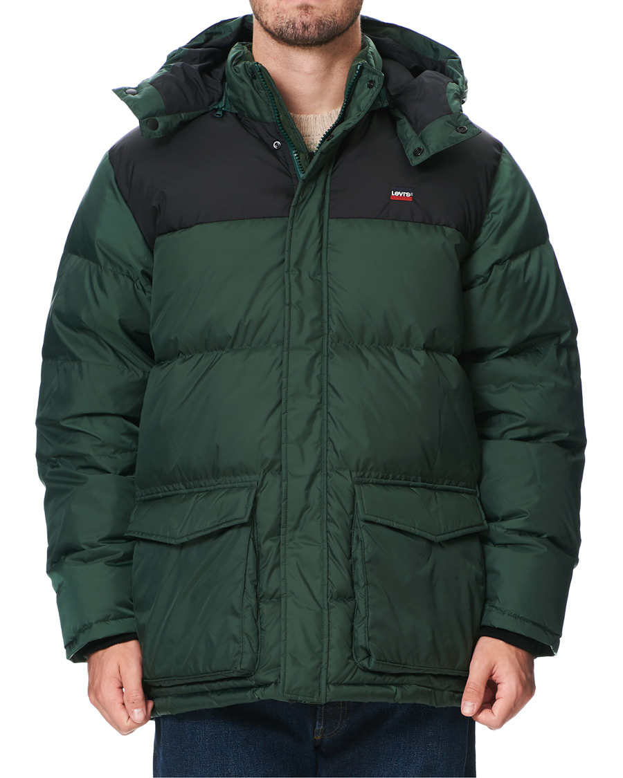 Herr | Jackor | Levi's | Fillmore Mid Parka Python Green
