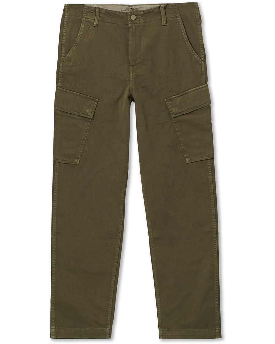 Herr | Byxor | Levi's | Taper Cargo II Bunker Olive