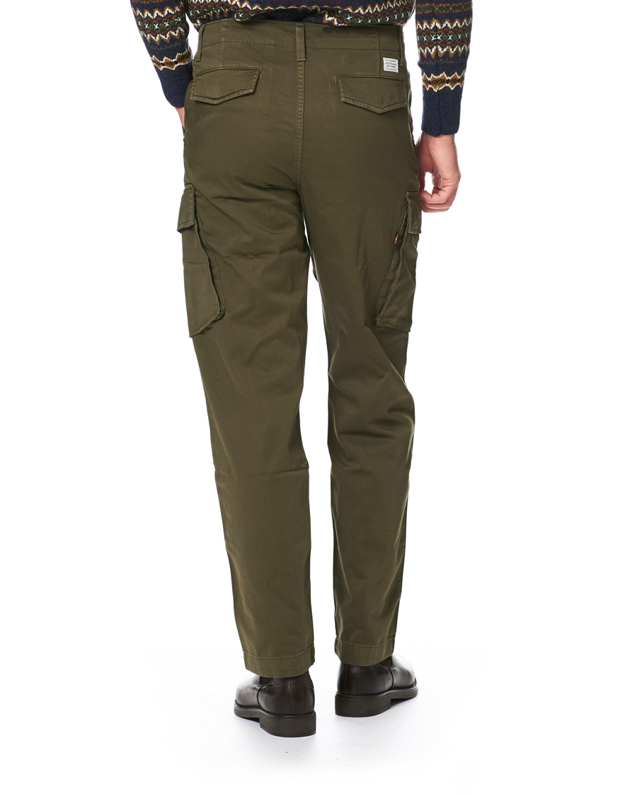 Herr | Byxor | Levi's | Taper Cargo II Bunker Olive
