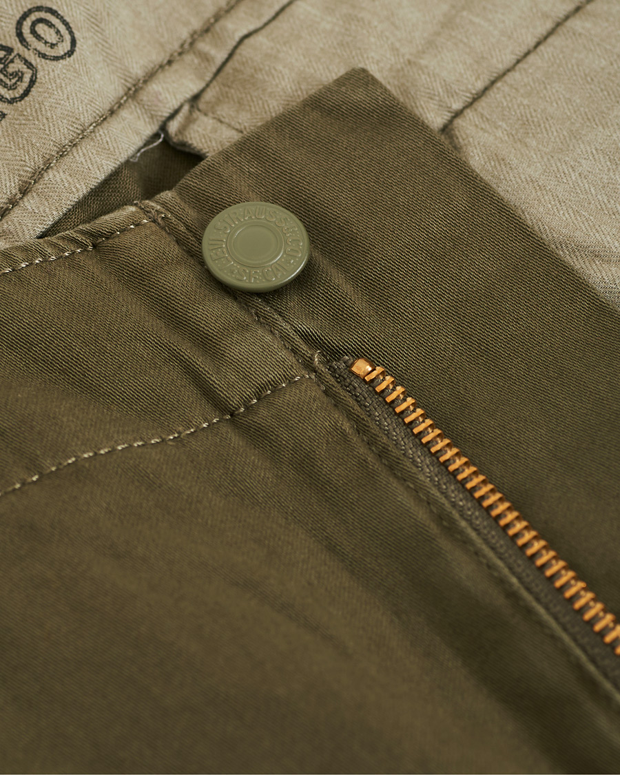 Herr | Byxor | Levi's | Taper Cargo II Bunker Olive
