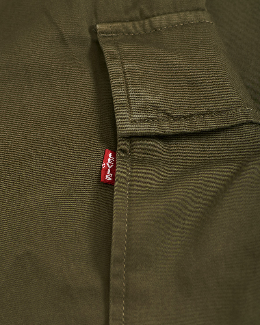 Herr | Byxor | Levi's | Taper Cargo II Bunker Olive
