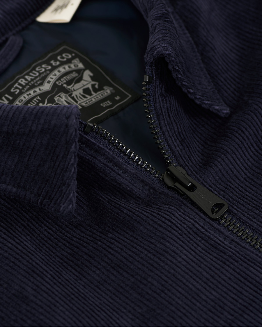 Herr | Jackor | Levi's | Haight Harrington Jacket Nightwatch Blue
