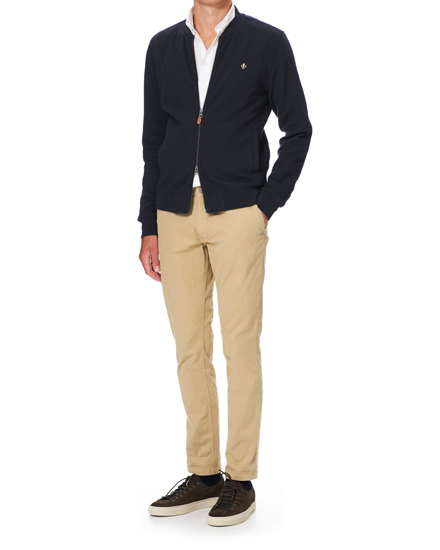 Herr | Tröjor | Morris | Redford Full Zip Old Blue