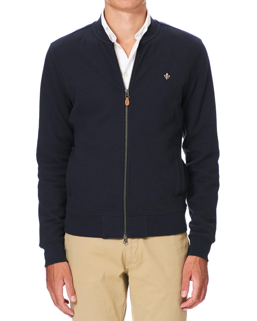 Herr | Tröjor | Morris | Redford Full Zip Old Blue