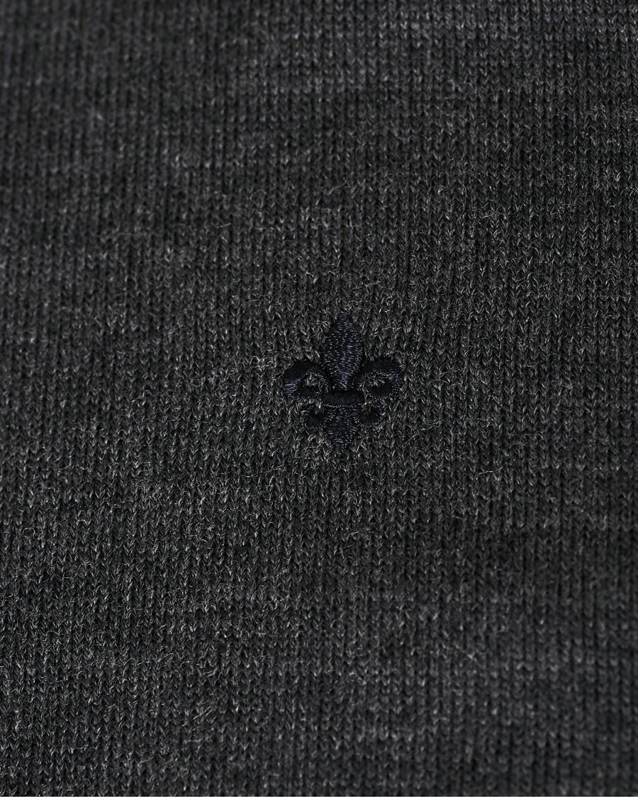 Herr | Tröjor | Morris | Merino Full Zip Dark Grey