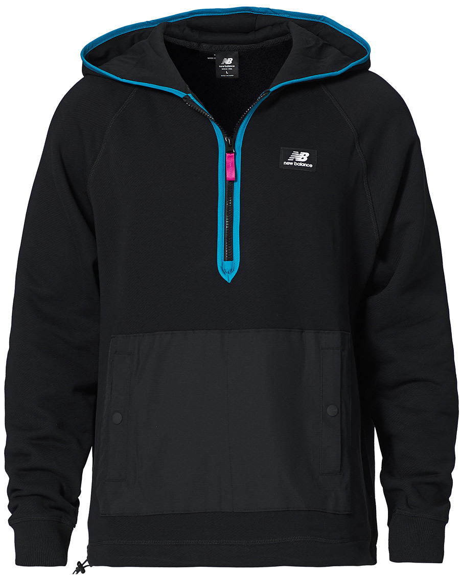 Herr | Tröjor | New Balance | All Terrain Half Zip Hoodie Black