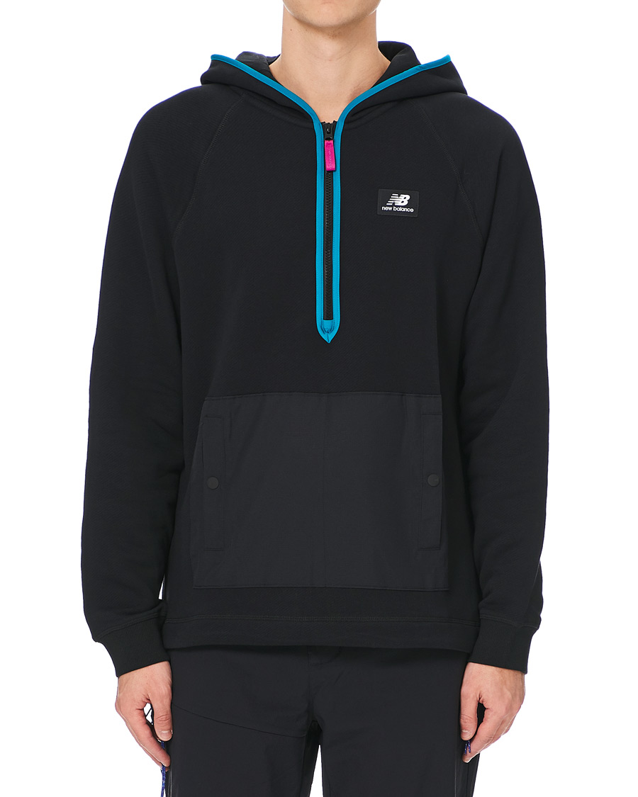 Herr | Tröjor | New Balance | All Terrain Half Zip Hoodie Black