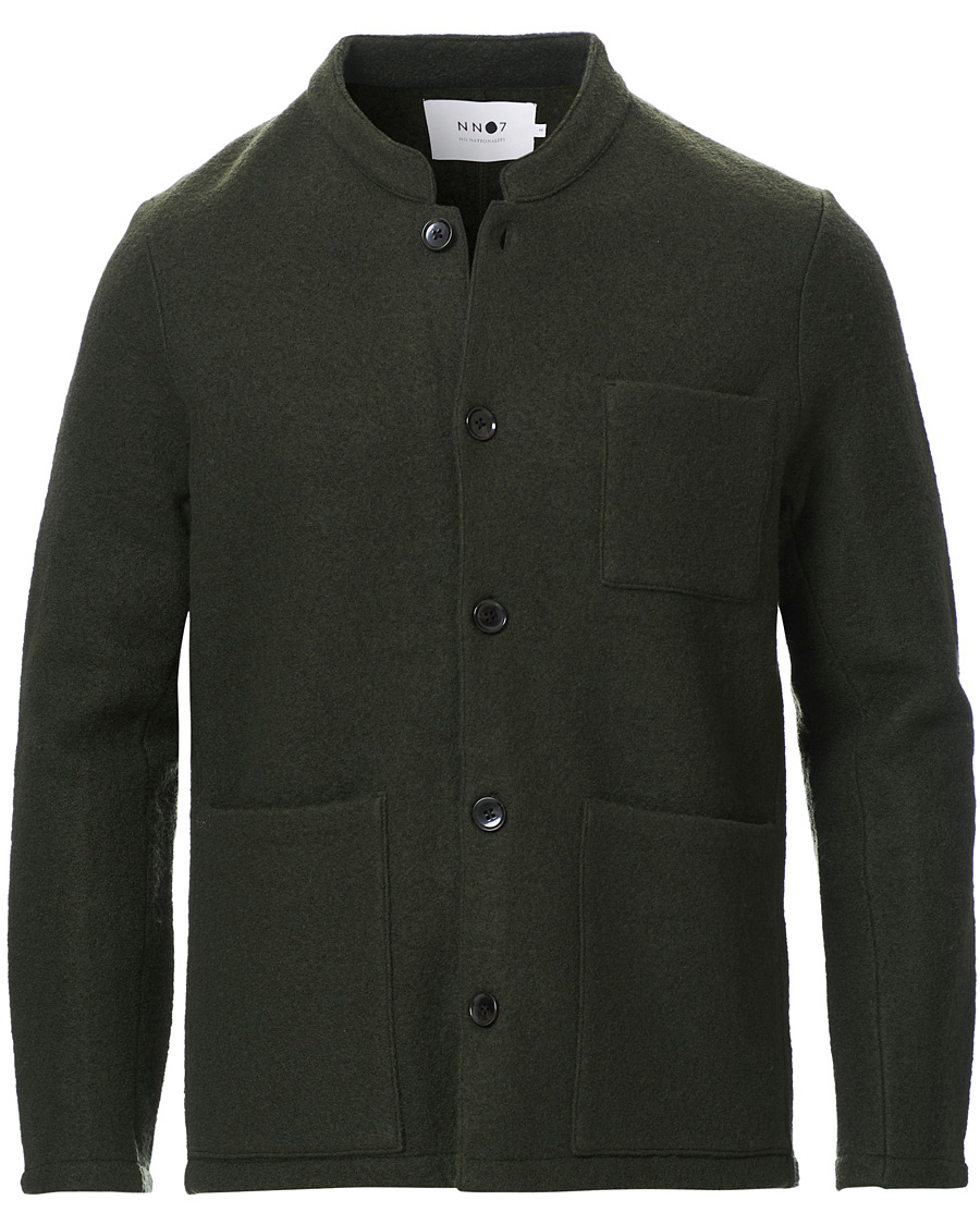 Herr | Kavajer | NN07 | Oswald Wool Blazer Army Green
