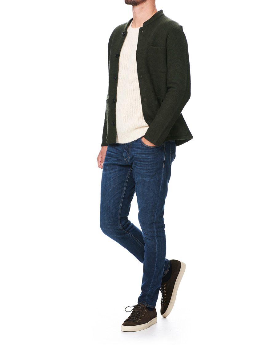Herr | Kavajer | NN07 | Oswald Wool Blazer Army Green