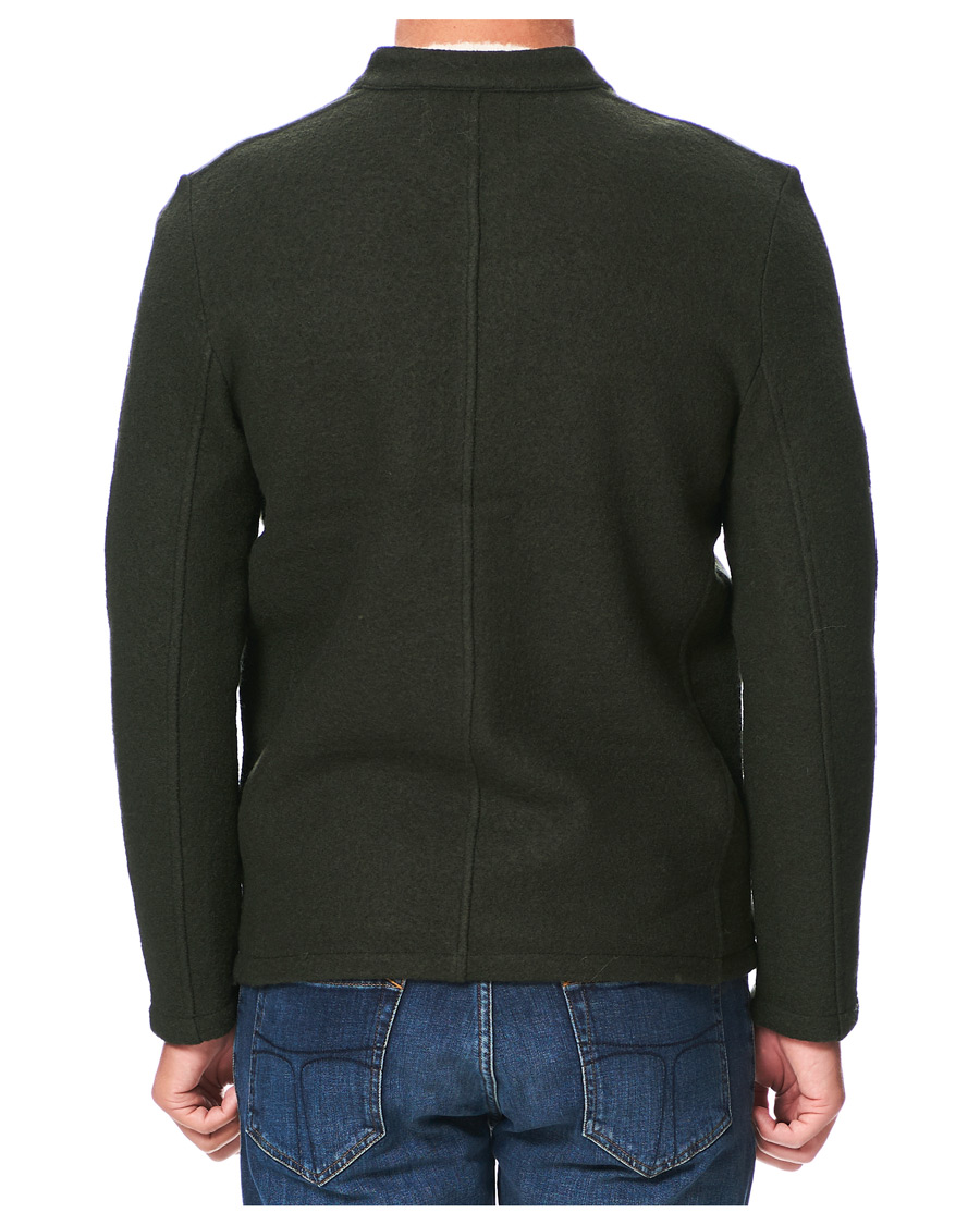 Herr | Kavajer | NN07 | Oswald Wool Blazer Army Green