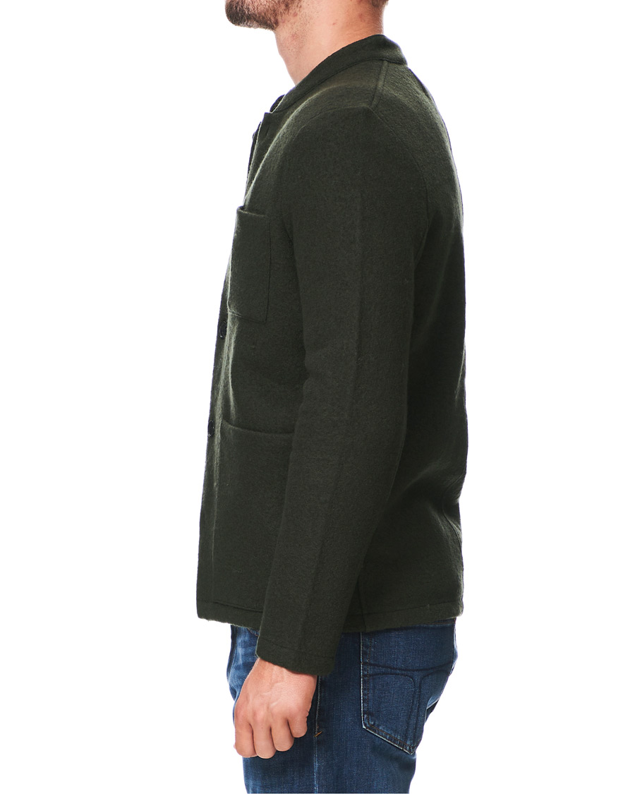 Herr | Kavajer | NN07 | Oswald Wool Blazer Army Green