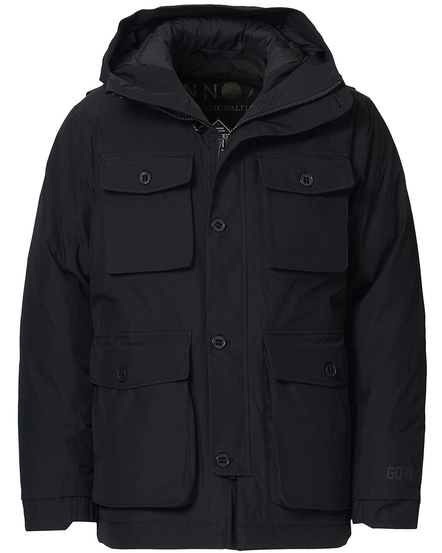 Herr | Jackor | NN07 | Goff Gore Tex Field Jacket Black