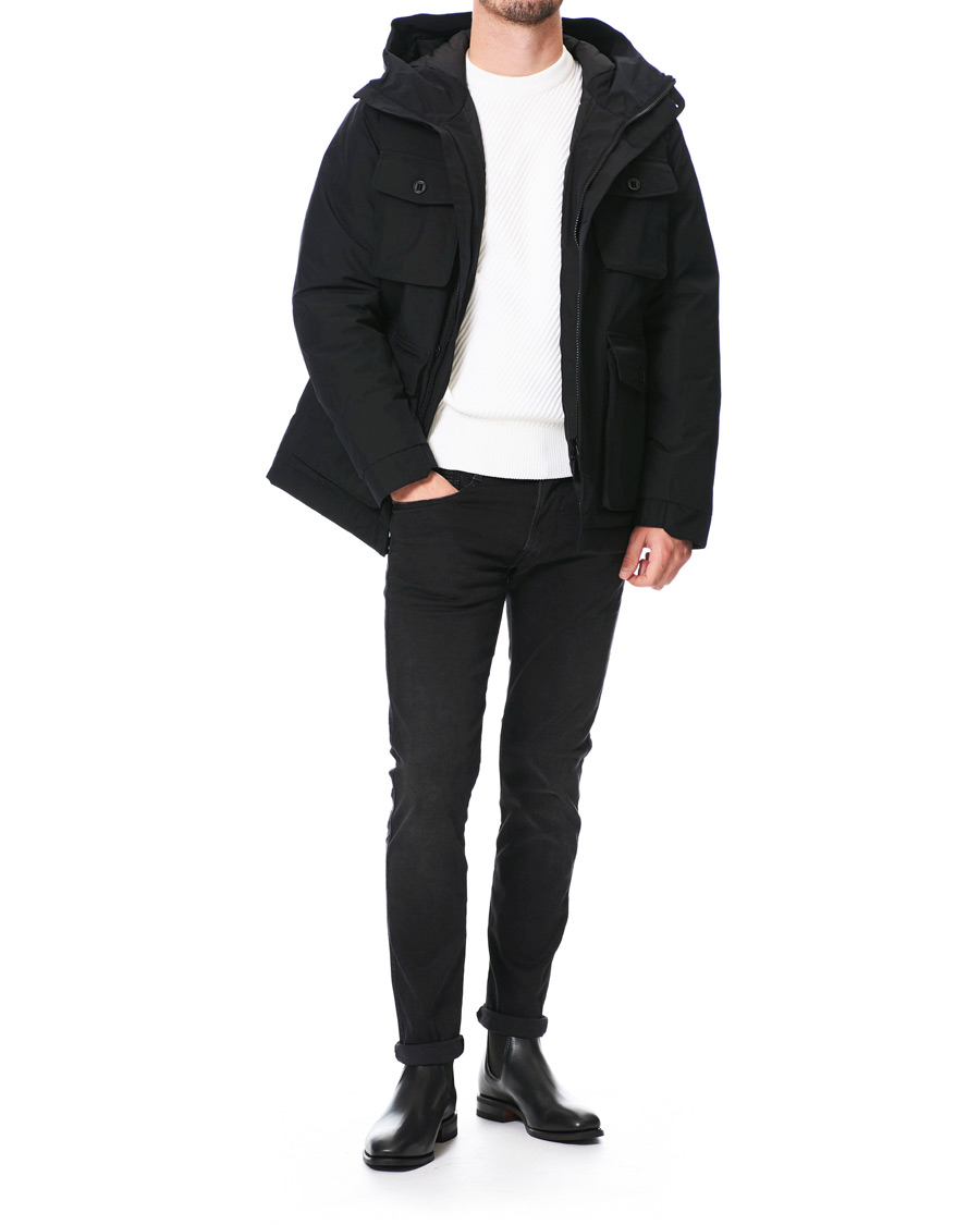 Herr | Jackor | NN07 | Goff Gore Tex Field Jacket Black