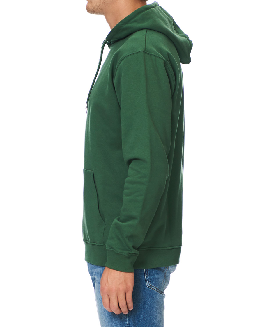 Herr | Tröjor | NN07 | Barrow Printed Hoodie Bottle Green