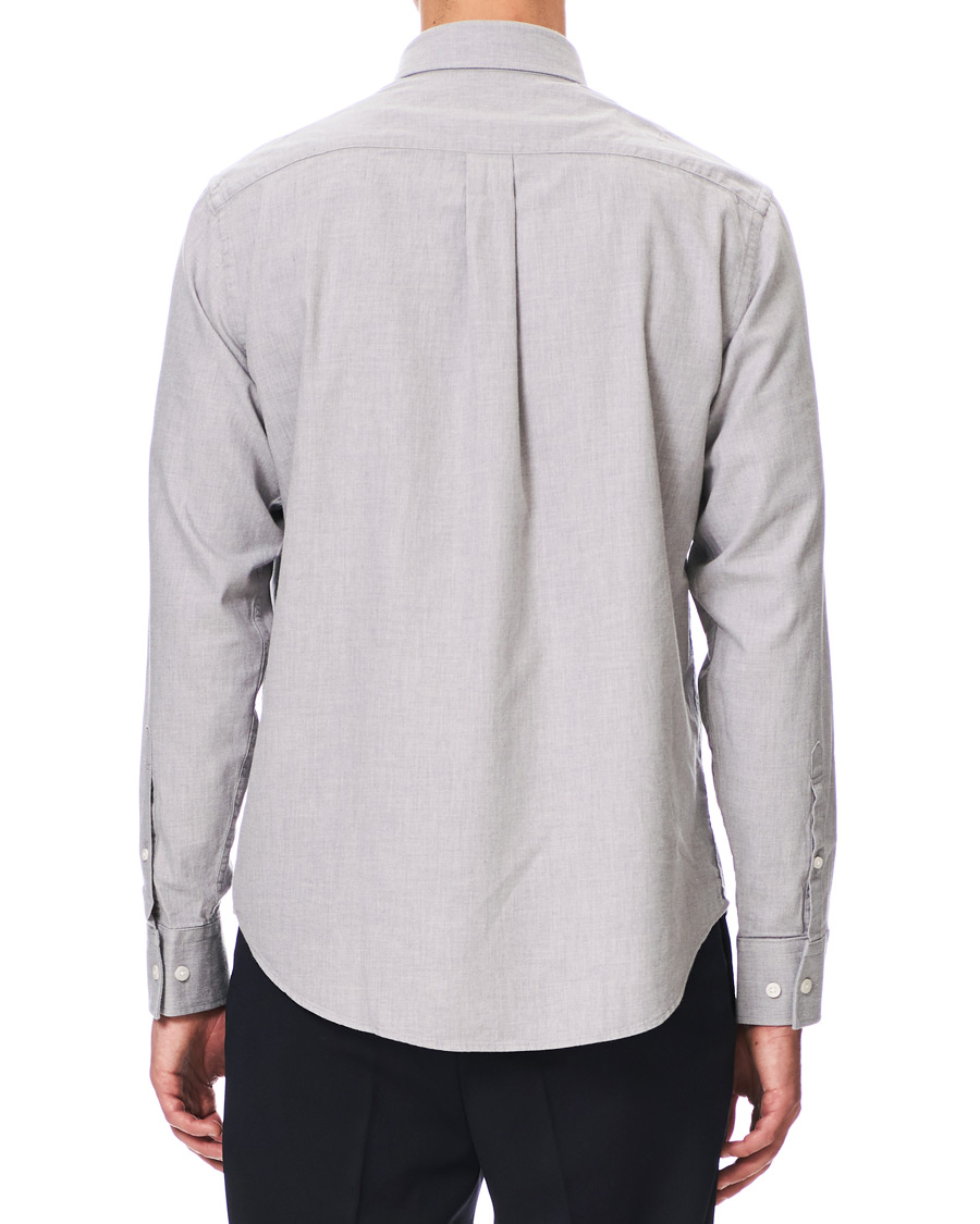 Herr | Skjortor | NN07 | Levon Light Flannel Shirt Grey