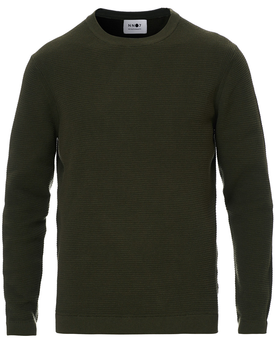 Herr | Tröjor | NN07 | Julian Structure Pullover Army Green