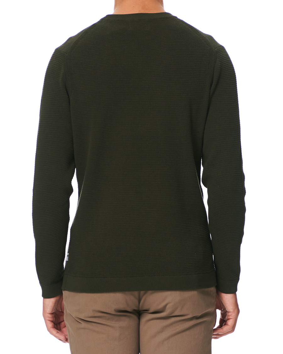 Herr | Tröjor | NN07 | Julian Structure Pullover Army Green