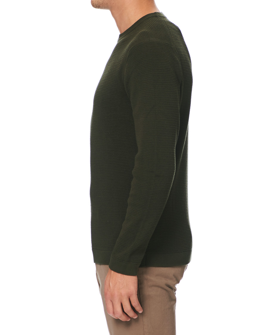 Herr | Tröjor | NN07 | Julian Structure Pullover Army Green