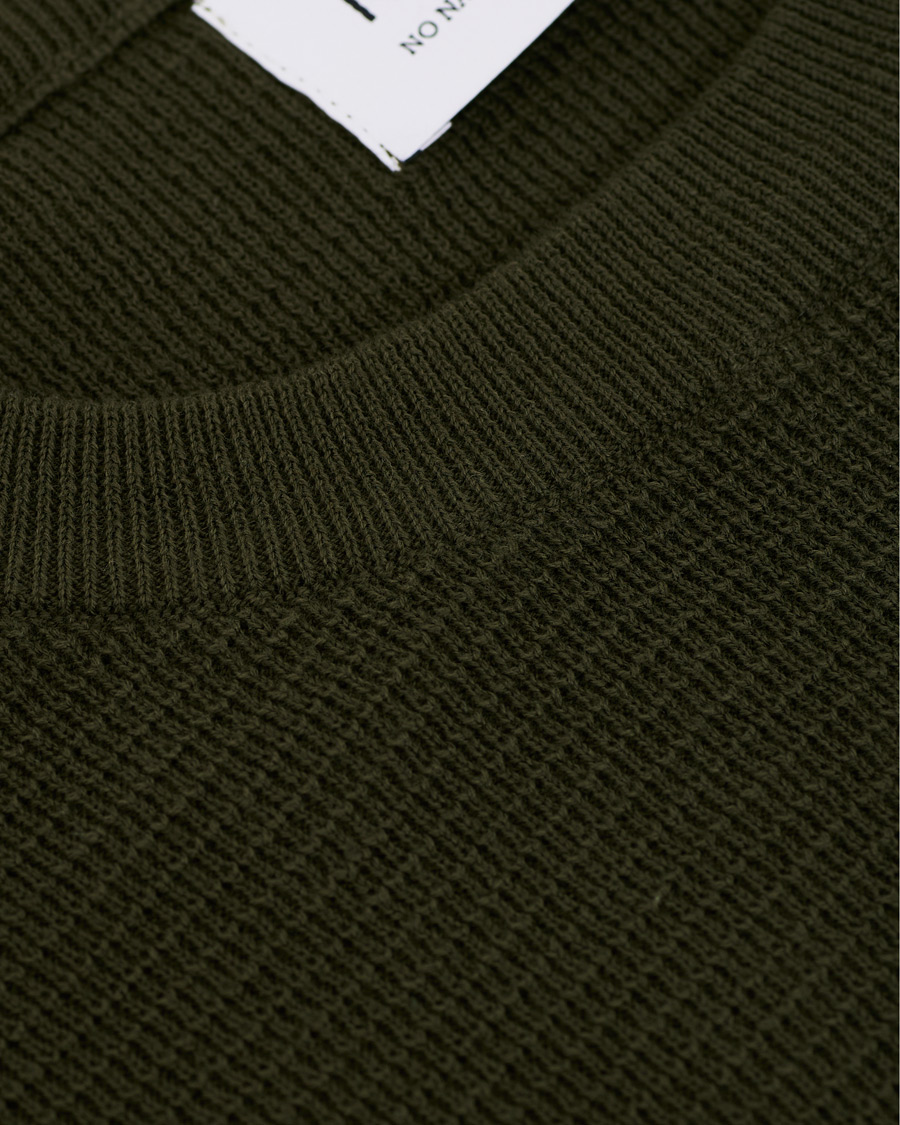 Herr | Tröjor | NN07 | Julian Structure Pullover Army Green