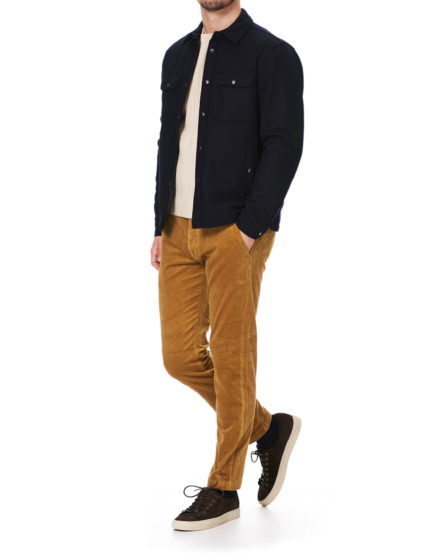 Herr | Byxor | NN07 | Karl Regular Fit Corduroy Trousers Camel