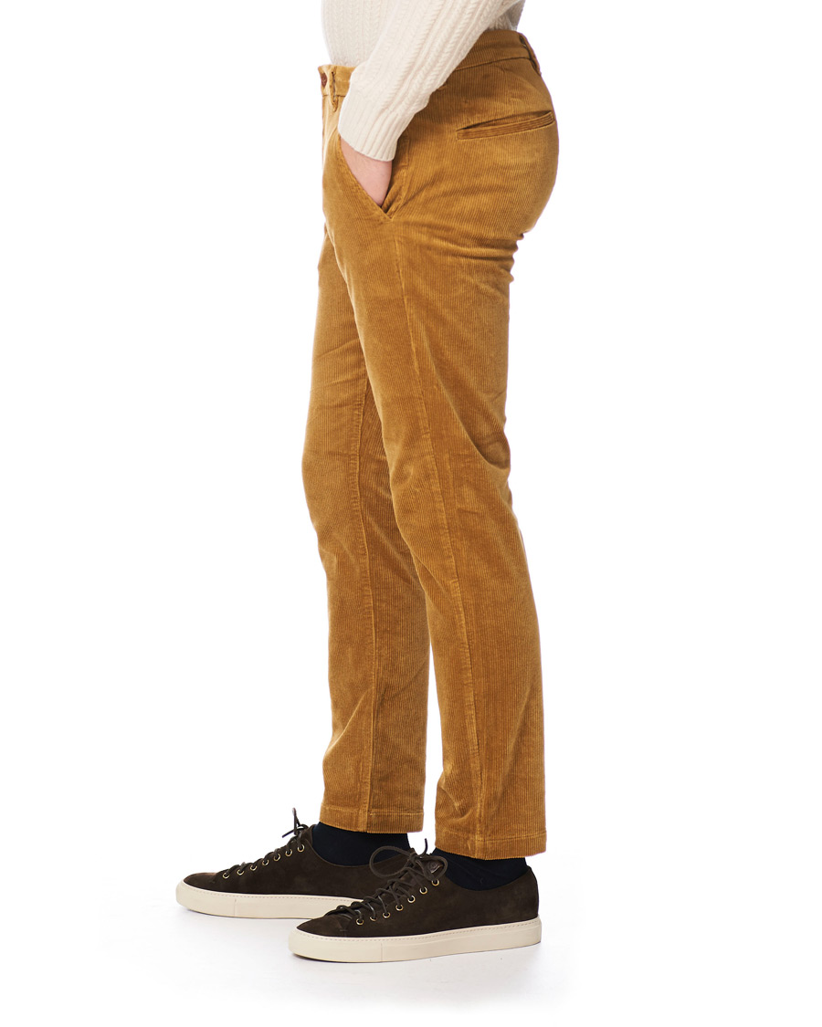 Herr | Byxor | NN07 | Karl Regular Fit Corduroy Trousers Camel