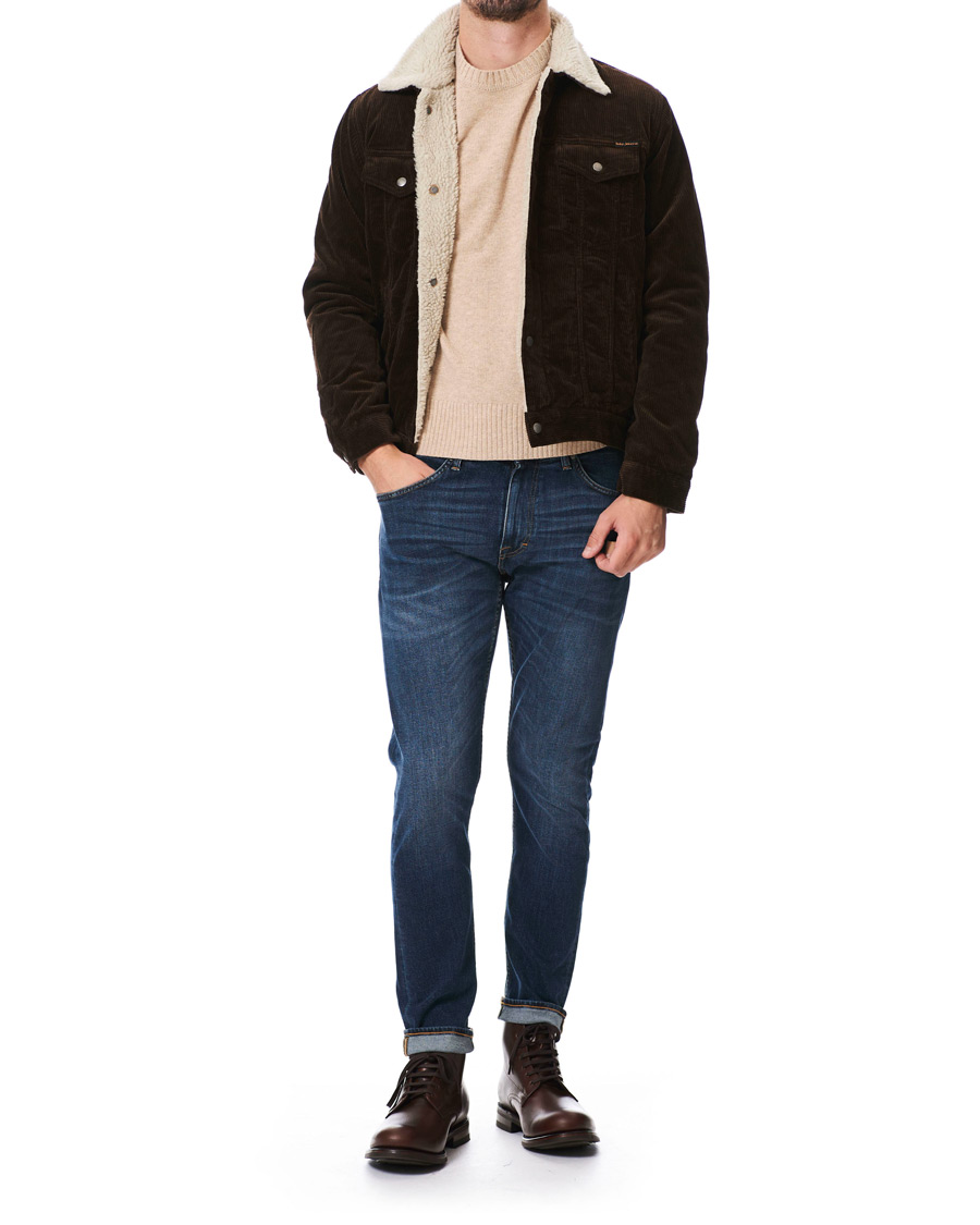 Herr | Jackor | Nudie Jeans | Bonny Corduroy Pile Jacket Brown
