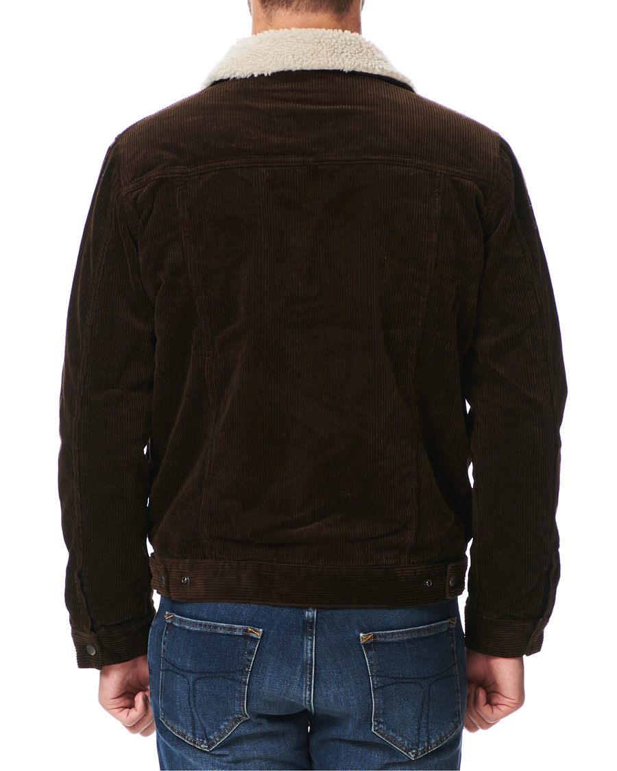 Herr | Jackor | Nudie Jeans | Bonny Corduroy Pile Jacket Brown