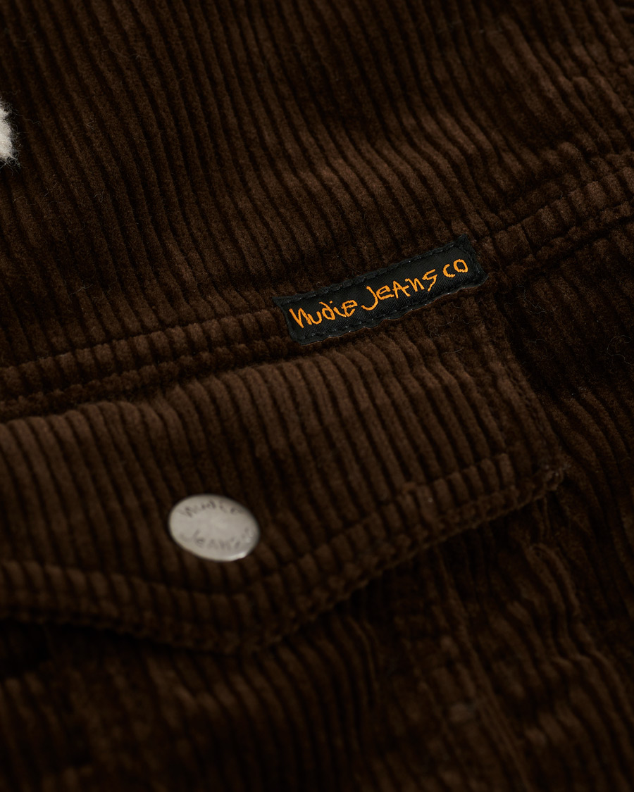 Herr | Jackor | Nudie Jeans | Bonny Corduroy Pile Jacket Brown