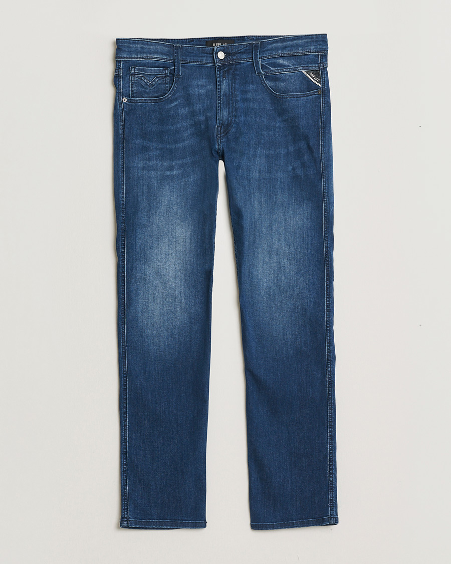 Herr | Jeans | Replay | Anbass Powerstretch Jeans Medium Blue