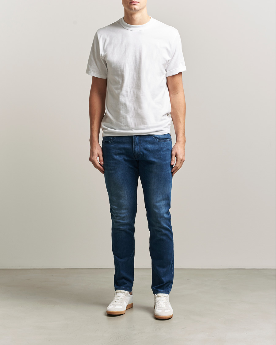 Herr | Jeans | Replay | Anbass Powerstretch Jeans Medium Blue