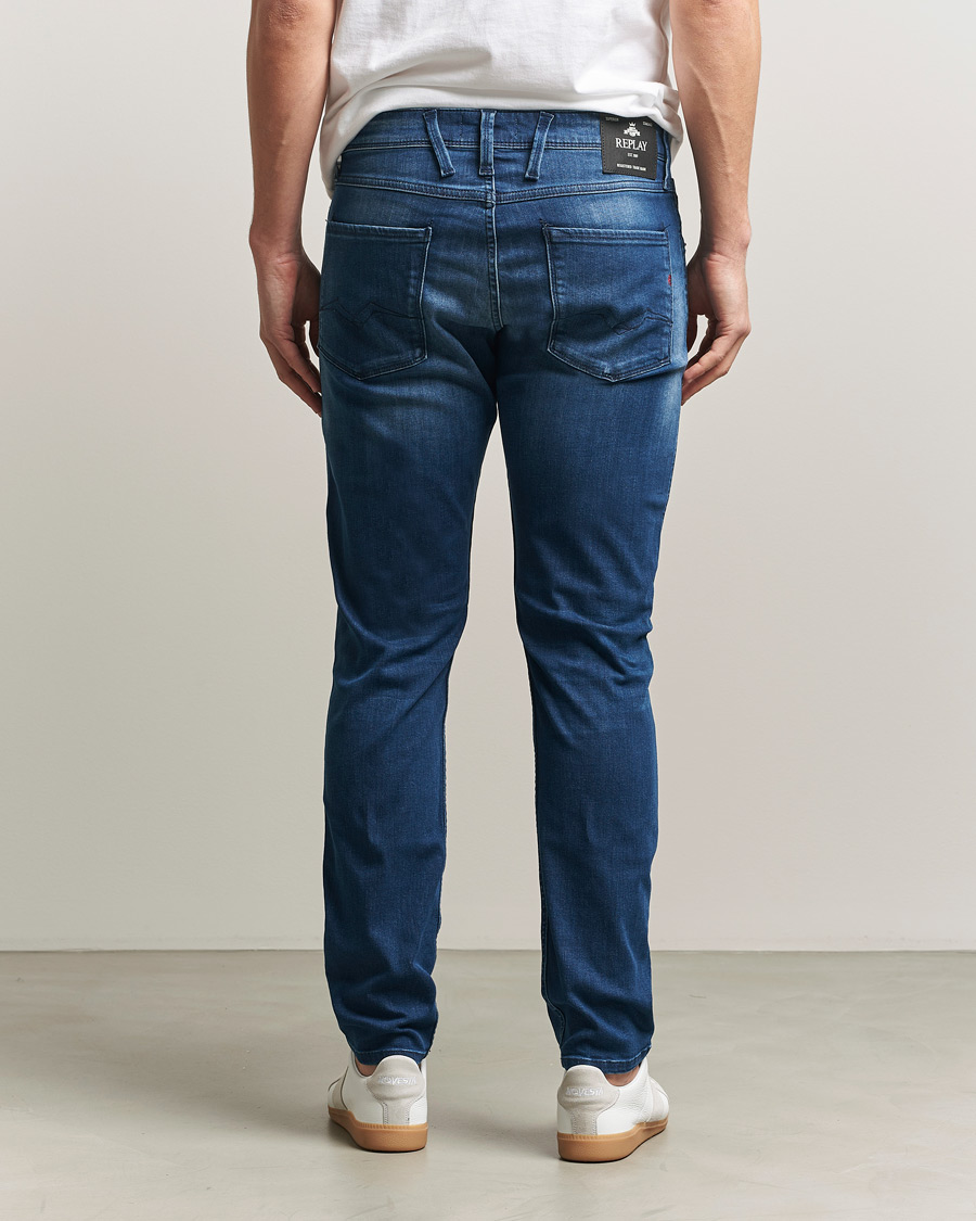 Herr | Jeans | Replay | Anbass Powerstretch Jeans Medium Blue