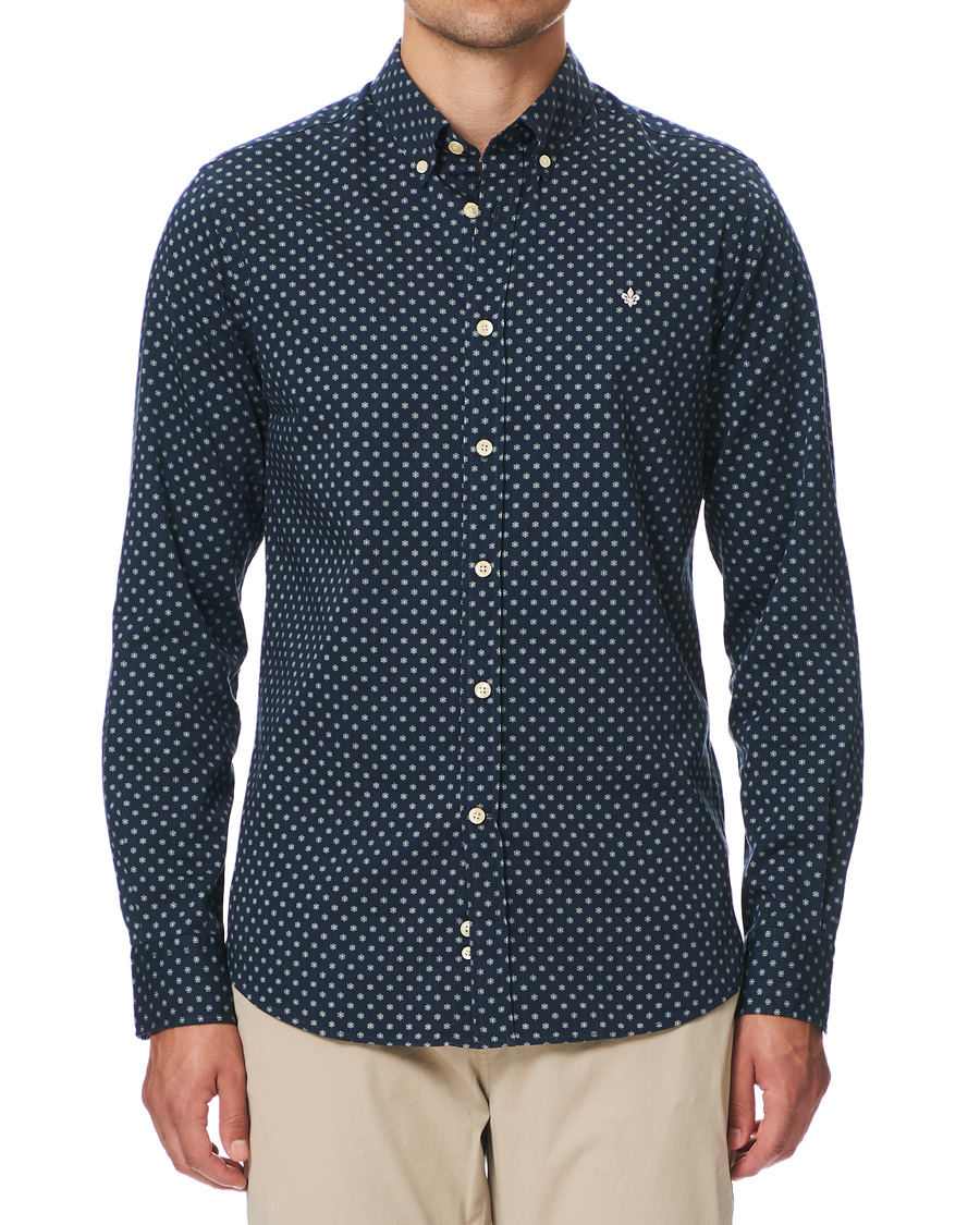Herr | Skjortor | Morris | Maurice Button Down Shirt Blue