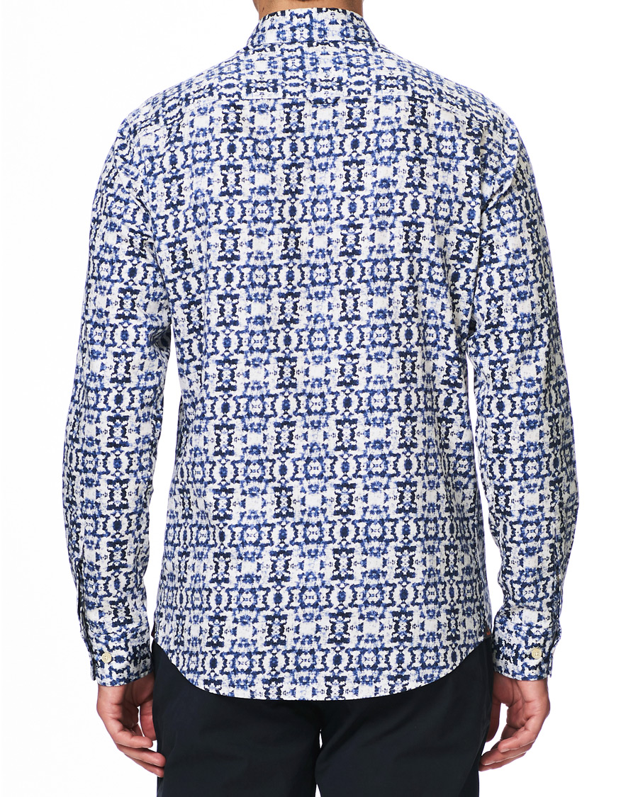 Herr | Skjortor | Morris | Pascal Button Under Shirt Blue