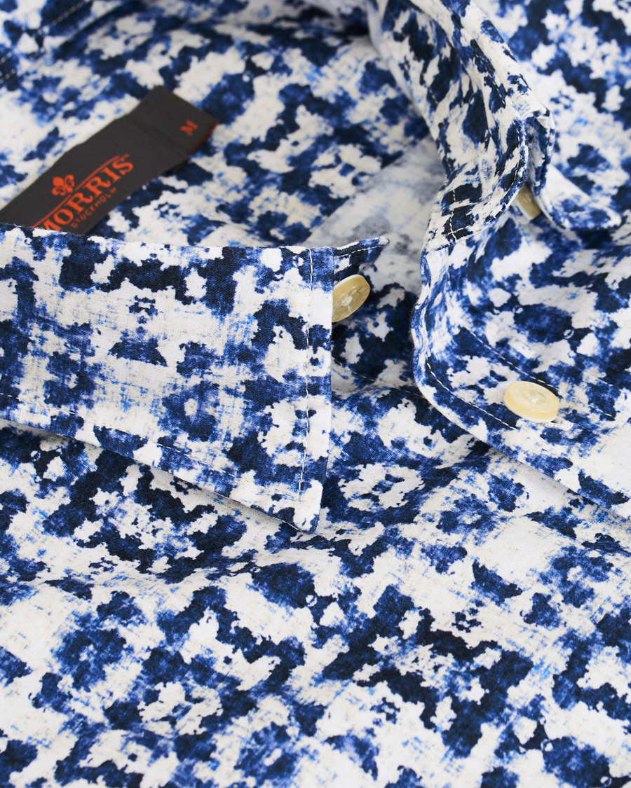 Herr | Skjortor | Morris | Pascal Button Under Shirt Blue