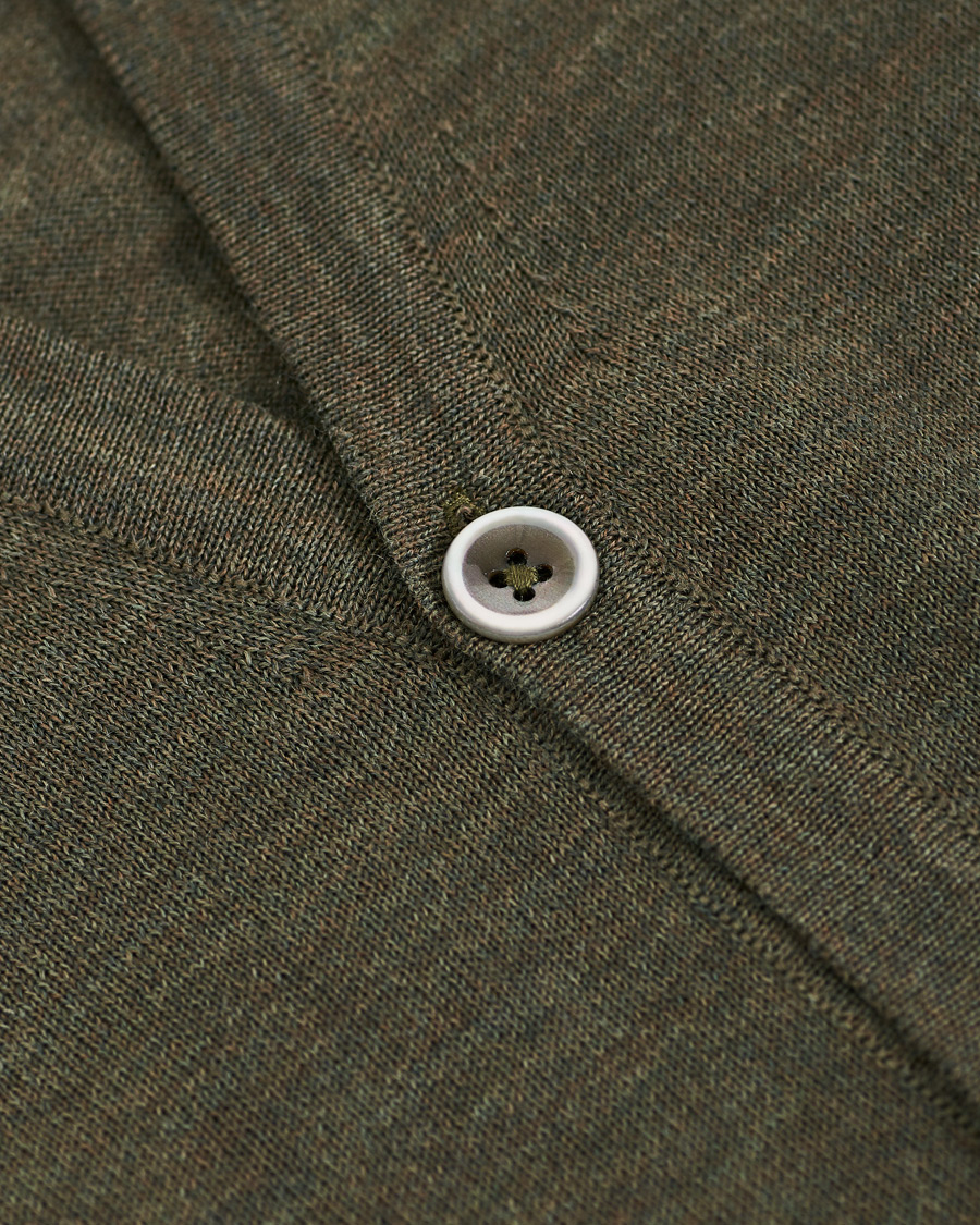 Herr | Tröjor | Stenströms | Merino Slipover Green