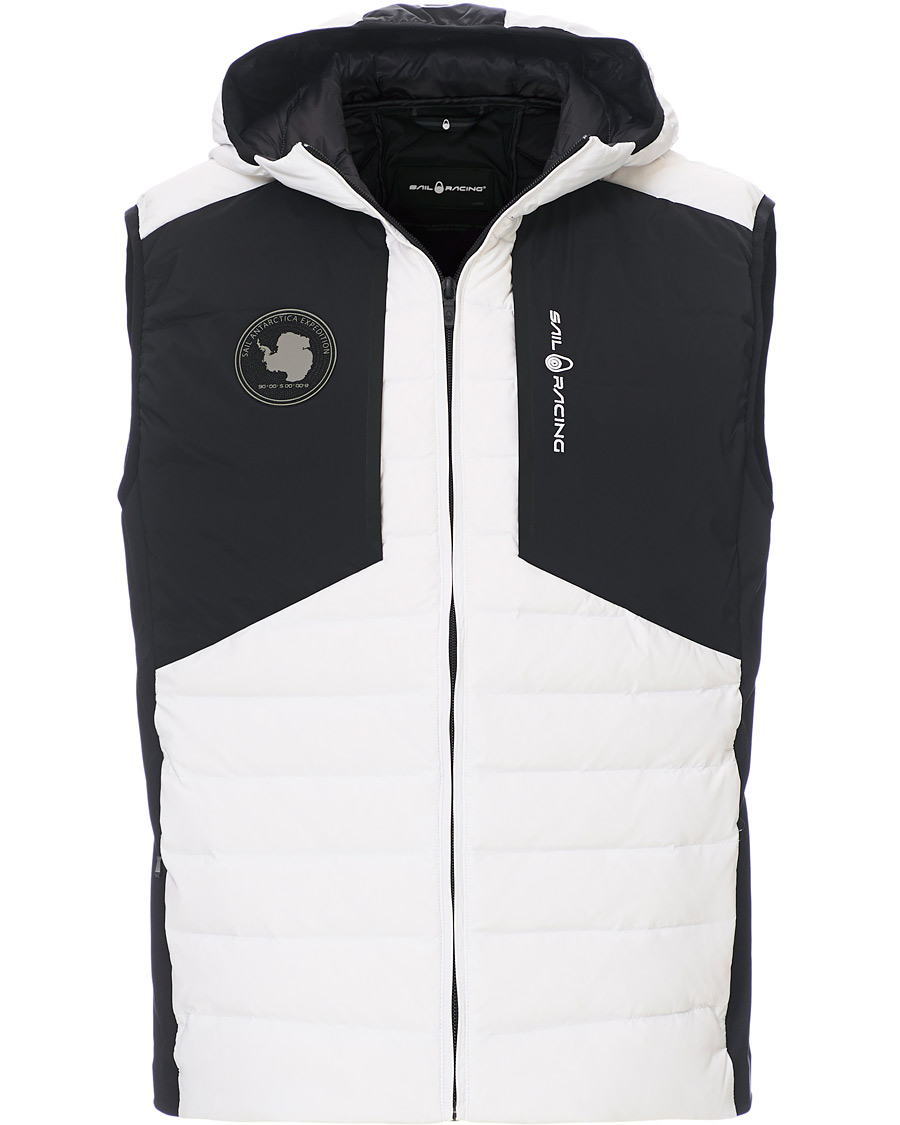 Herr | Jackor | Sail Racing | Antartica Hybrid Hooded Vest White
