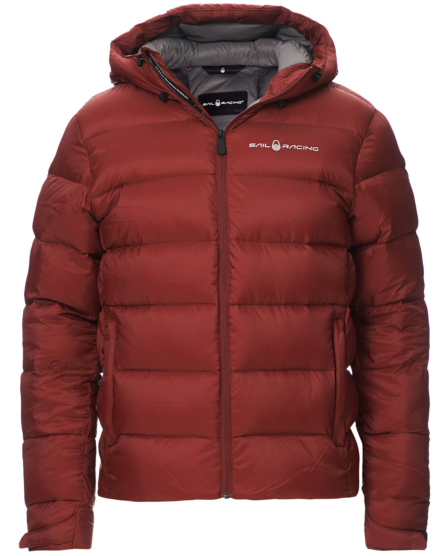 Herr | Jackor | Sail Racing | Gravity Down Hooded Jacket Fired Brick
