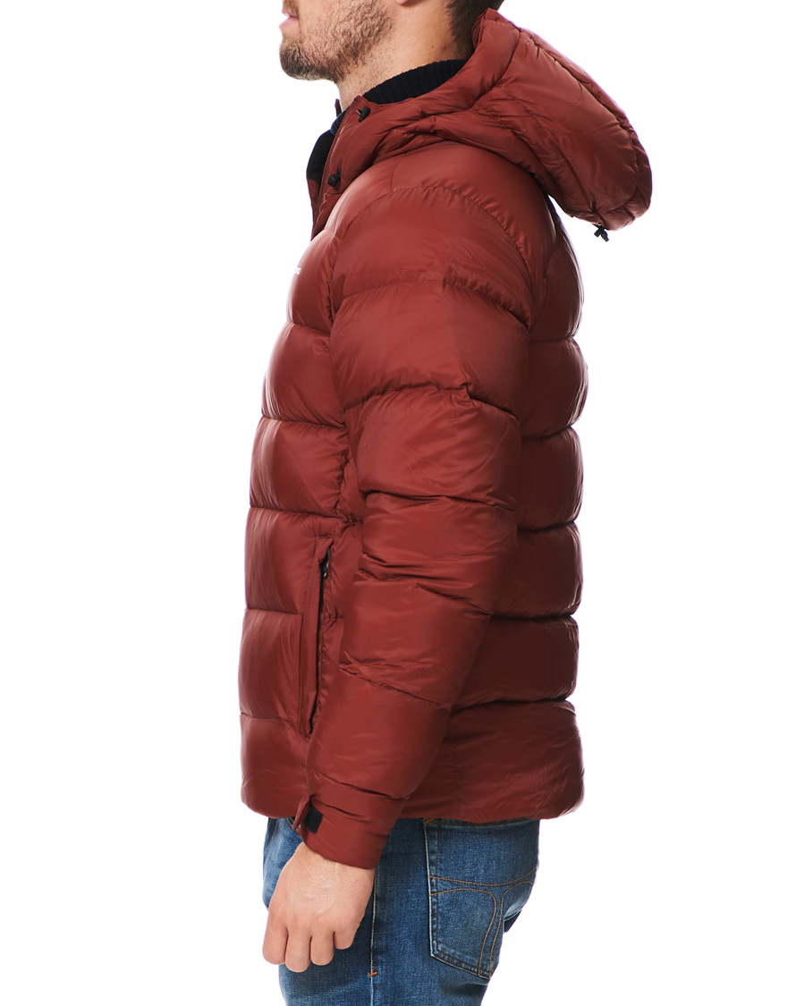 Herr | Jackor | Sail Racing | Gravity Down Hooded Jacket Fired Brick