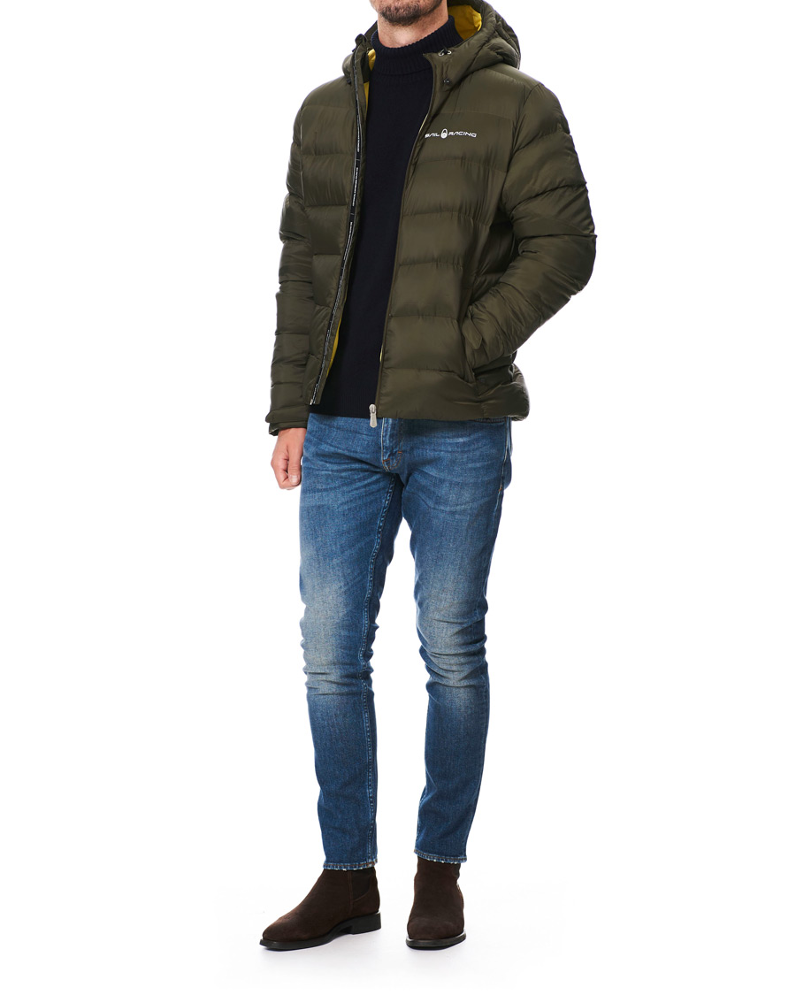 Herr | Jackor | Sail Racing | Gravity Down Hooded Jacket Forest Green