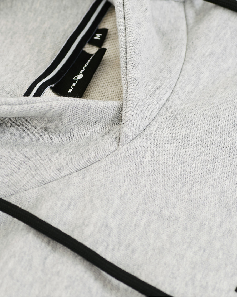 Herr | Tröjor | Sail Racing | Antartica Hoodie Light Grey Melange