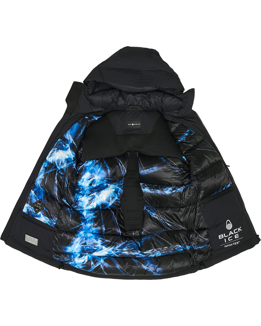 Herr | Jackor | Sail Racing | Black Ice Gore-Tex Down Hooded Jacket Carbon