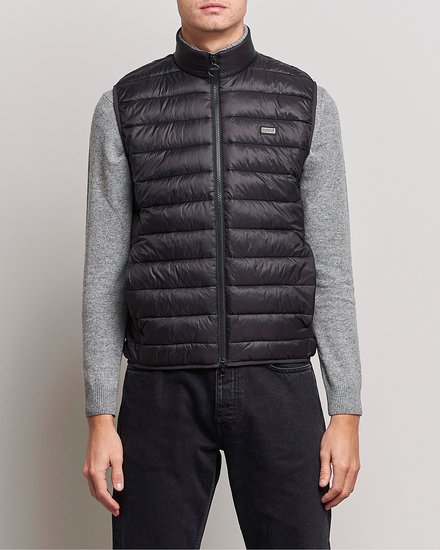 Herr | Västar | Barbour International | Reed Quilted Gilet Black