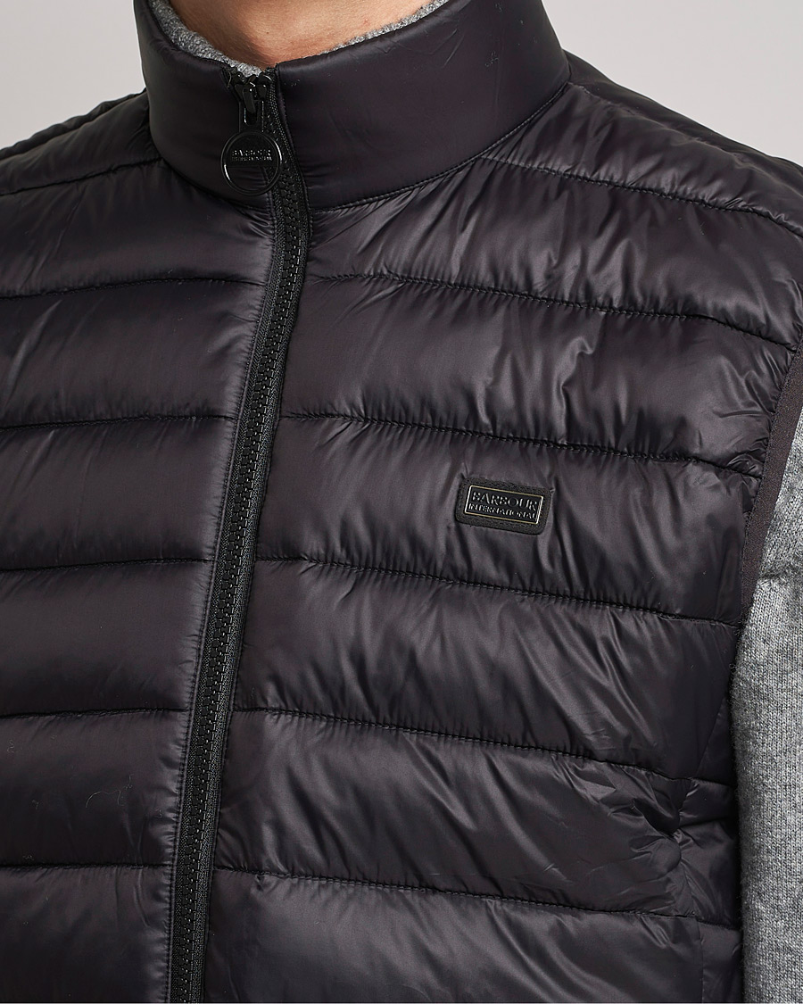 Herr | Västar | Barbour International | Reed Quilted Gilet Black