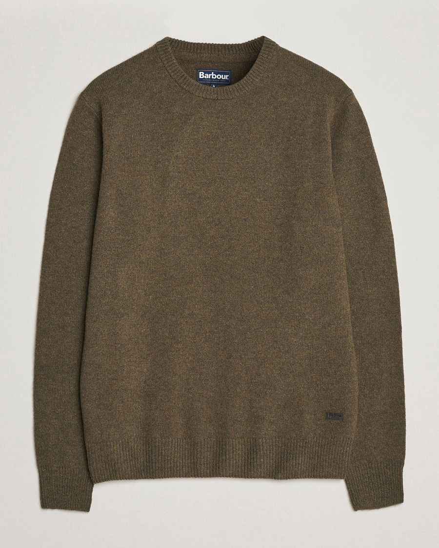 Herr | Tröjor | Barbour Lifestyle | Patch Crew Seaweed