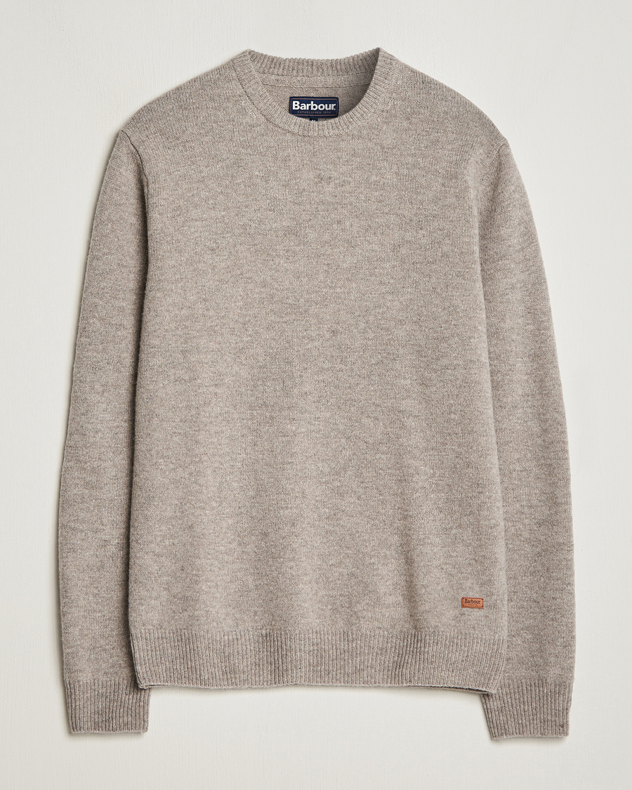 Herr | Tröjor | Barbour Lifestyle | Patch Crew Stone