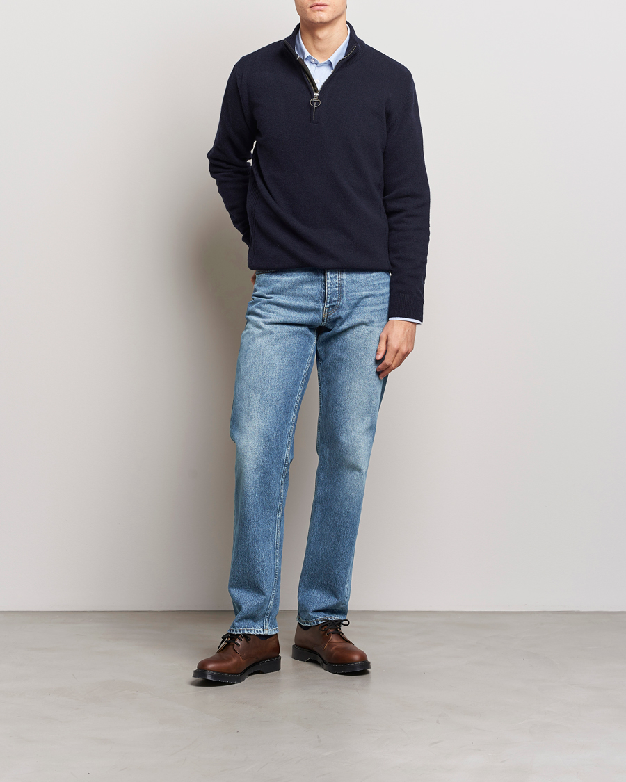 Herr | Tröjor | Barbour Lifestyle | Holden Half Zip Navy