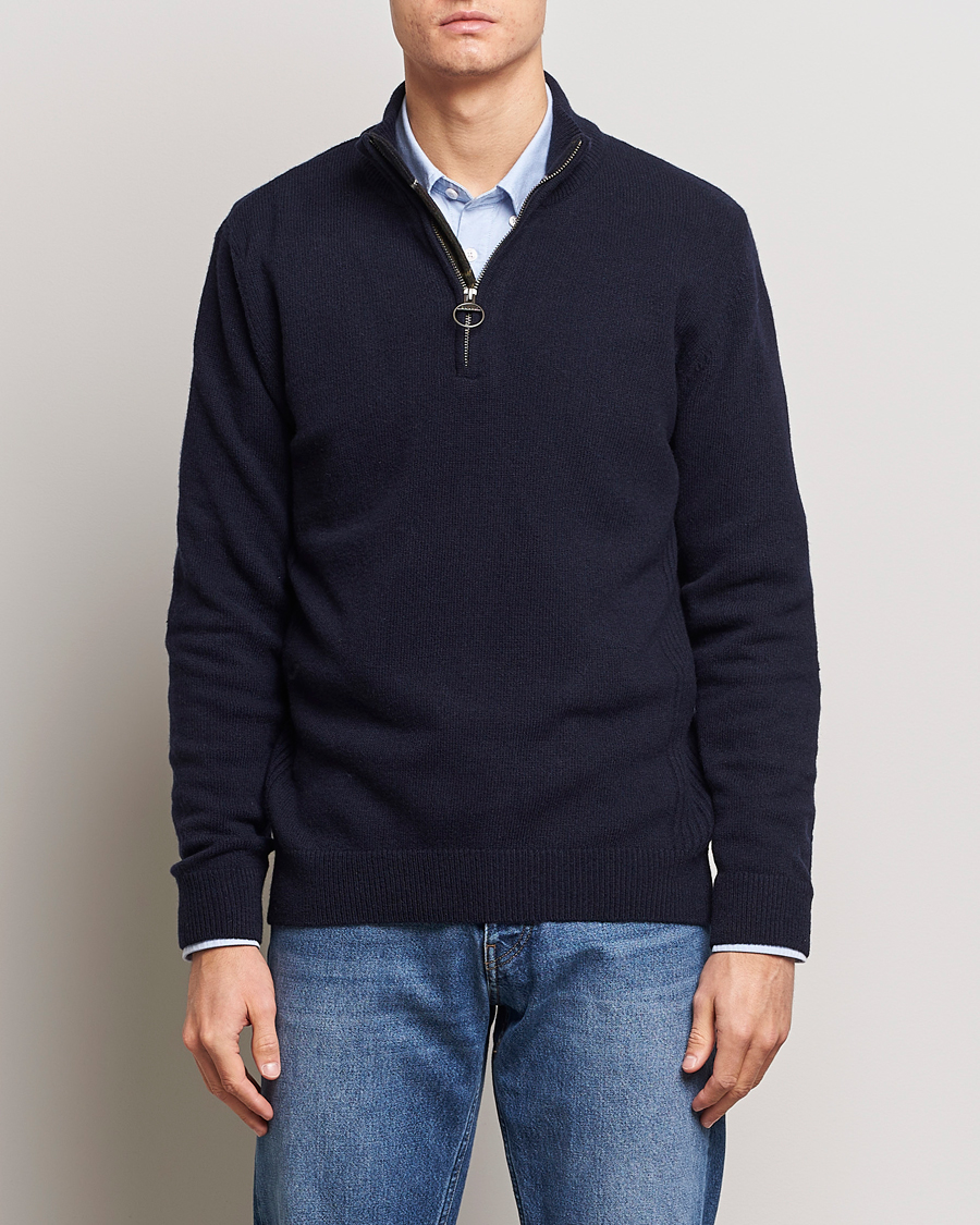 Herr | Barbour | Barbour Lifestyle | Holden Half Zip Navy