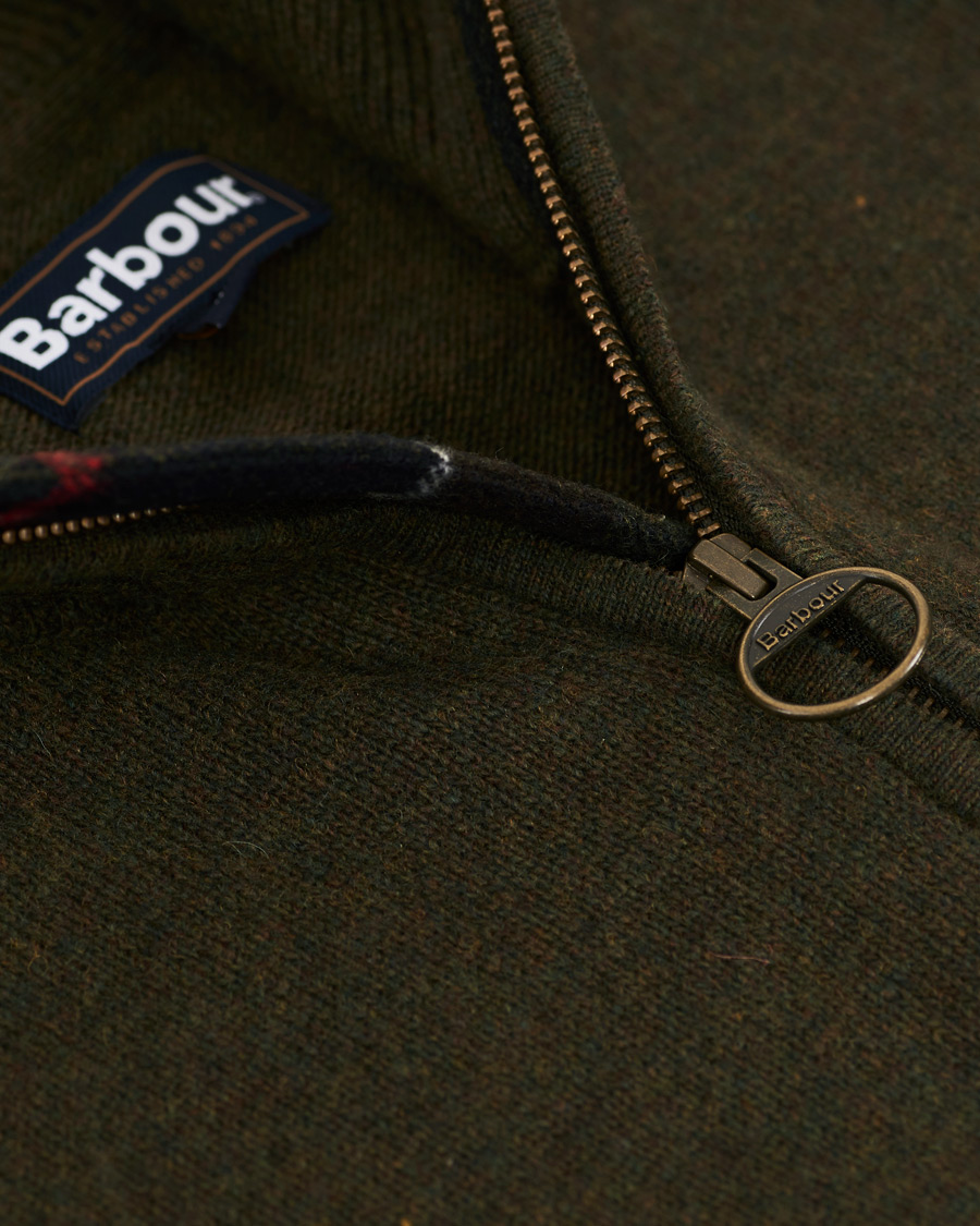Herr | Tröjor | Barbour Lifestyle | Holden Half Zip Olive Marl